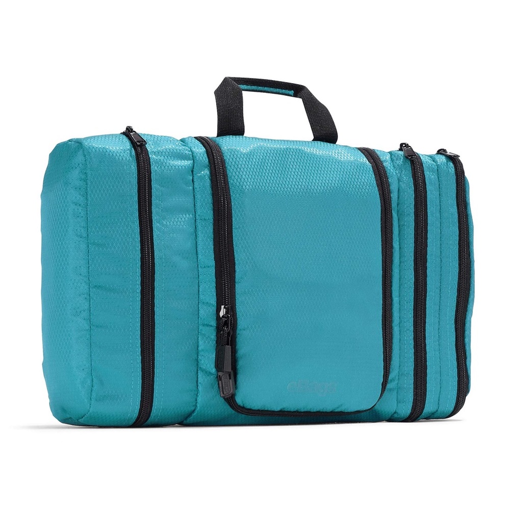 eBags Pack It Flat Toiletries Kit Travel Cosmetics Bag NWT Discontinued Bag